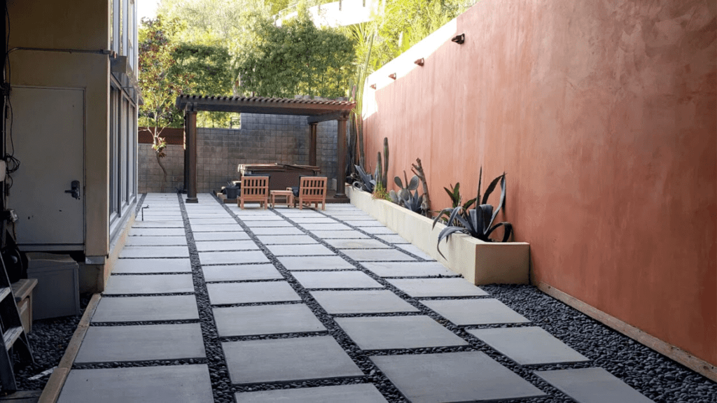 Backyard renovation Mulholland Los Angeles