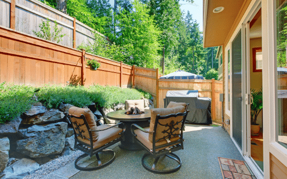 save money on backyard renovation costs so you can renovate your backyard on a budget