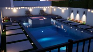 New 3d Pool design for a pool in Sherman Oaks
