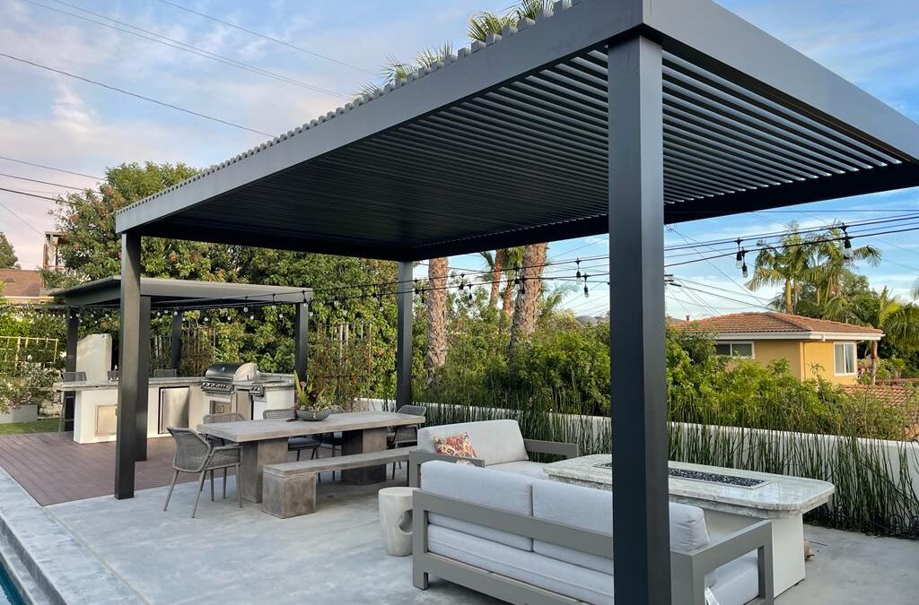 New Waterproof Aluminum Patio Cover in Los Angeles County
