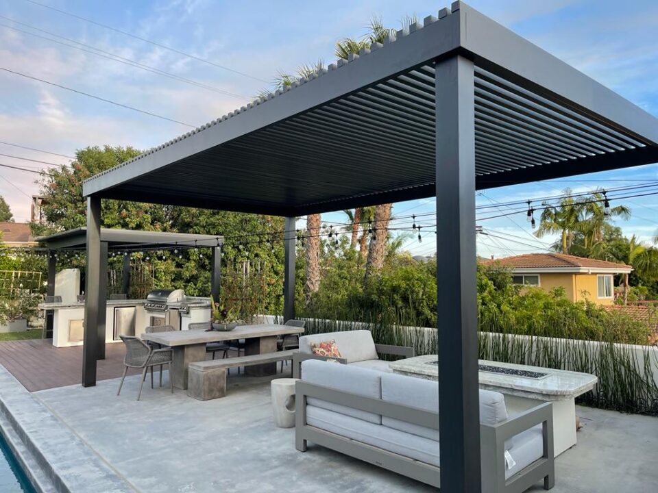 New Waterproof Aluminum Patio Cover in Los Angeles County