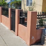 New Retaining Wall Entrance in Los Angeles