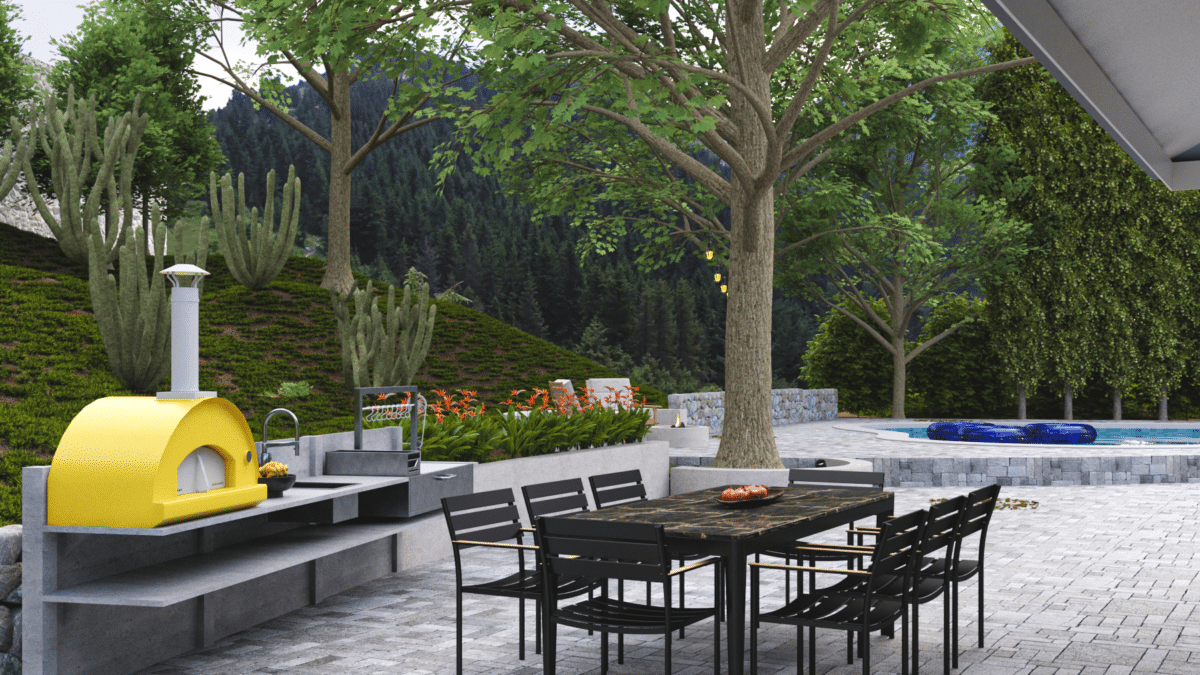 Dorilee Ln, Encino, CA 3d design