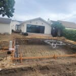 Culver City Pool & Deck Makeover – Before and Mid-Construction