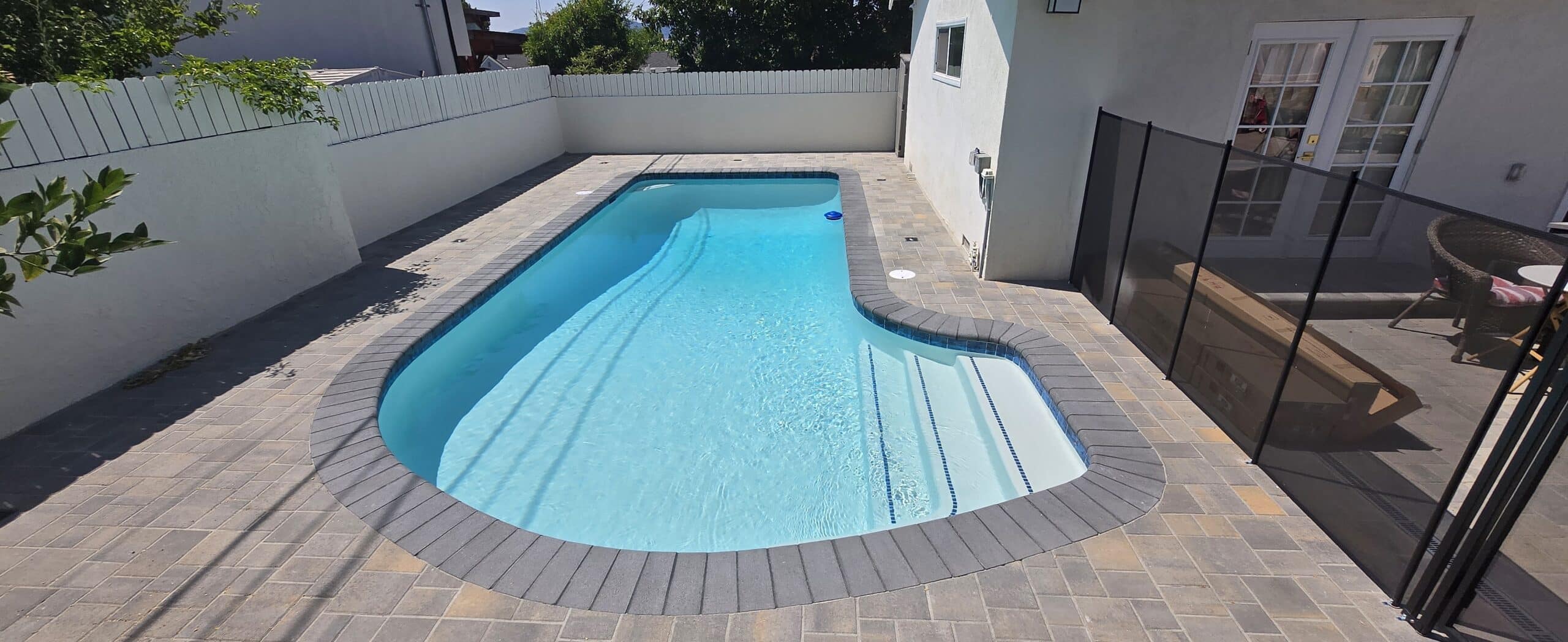 New pool installation in Burbank CA