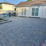 Backyard Remodel Burbank — new pool and pavers