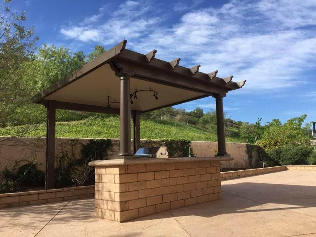 fall patio makeover