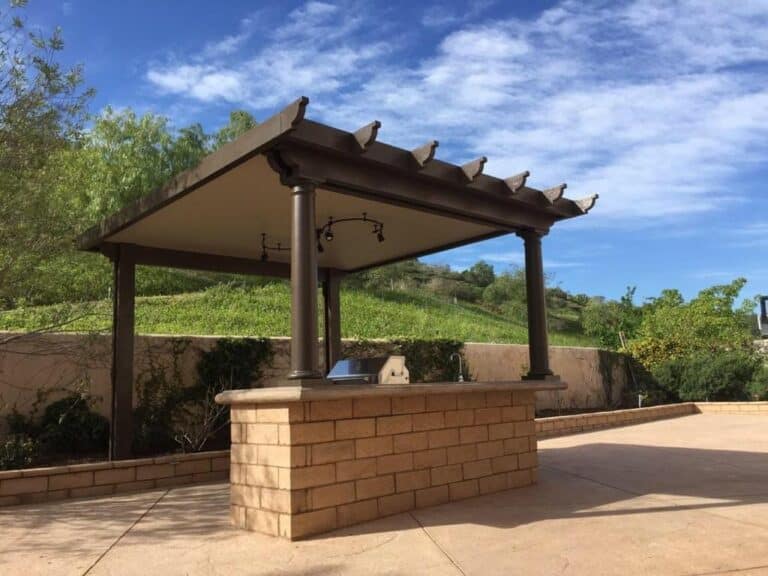 fall patio makeover