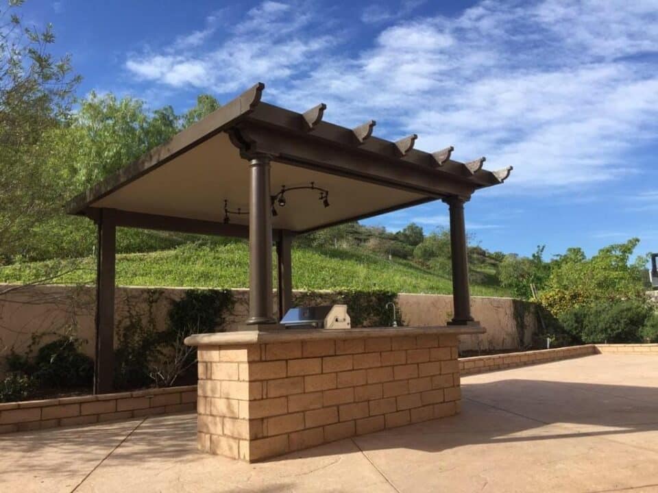 fall patio makeover