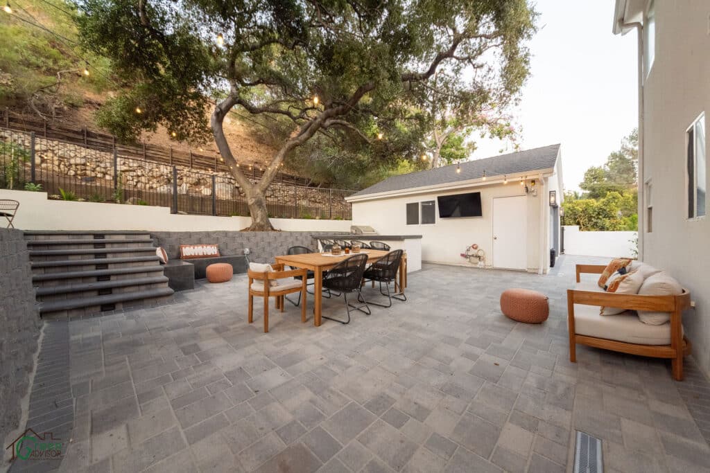 Backyard Paver Remodel Los Angeles