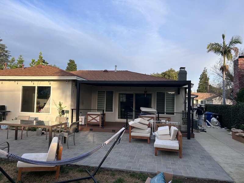 Covered Patio Installation Backyard Remodeling in Van Nuys, CA