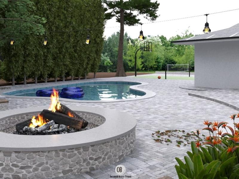 pool renovation contractor Los Angeles pool remodeling and backyard design project