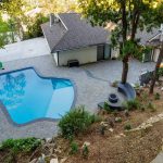 Backyard Remodeling With Pool and Pavers in Los Angeles