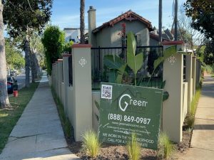 Wellworth Ave Los Angeles Project | Custom Stucco Walls, Iron Fence & Spanish Landscape Remodel