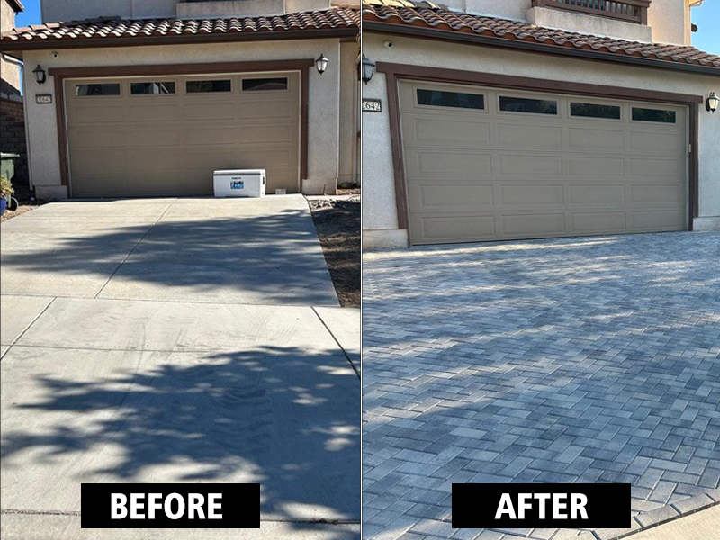 Driveway Pavers vs Concrete in Los Angeles