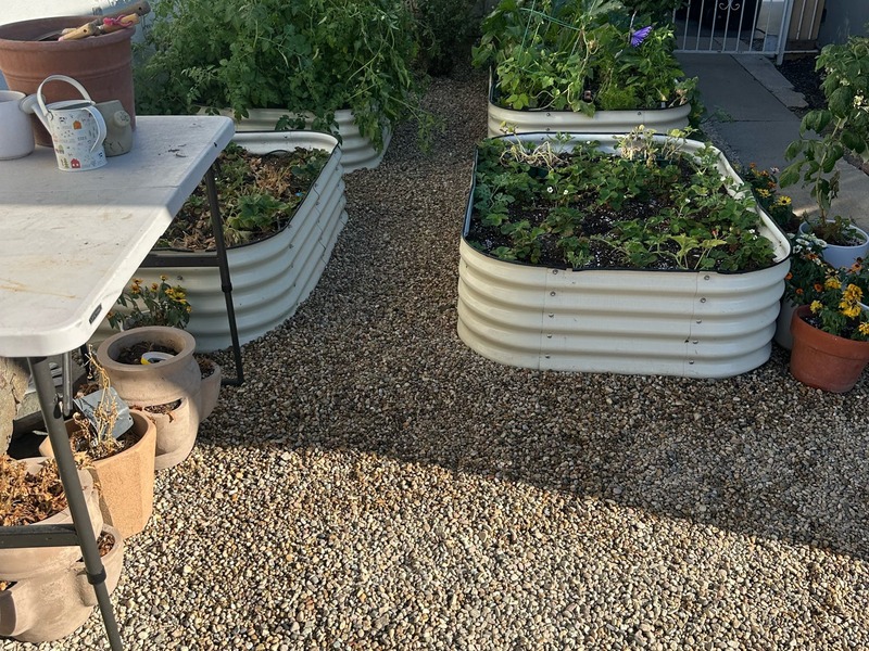 Custom planters installation in Orange CA